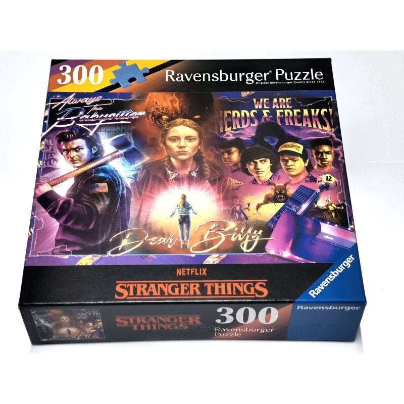 Puzzel Stranger Things 300 Stukjes, Ophalen of Verzenden, Minder dan 500 stukjes, Nieuw, Legpuzzel