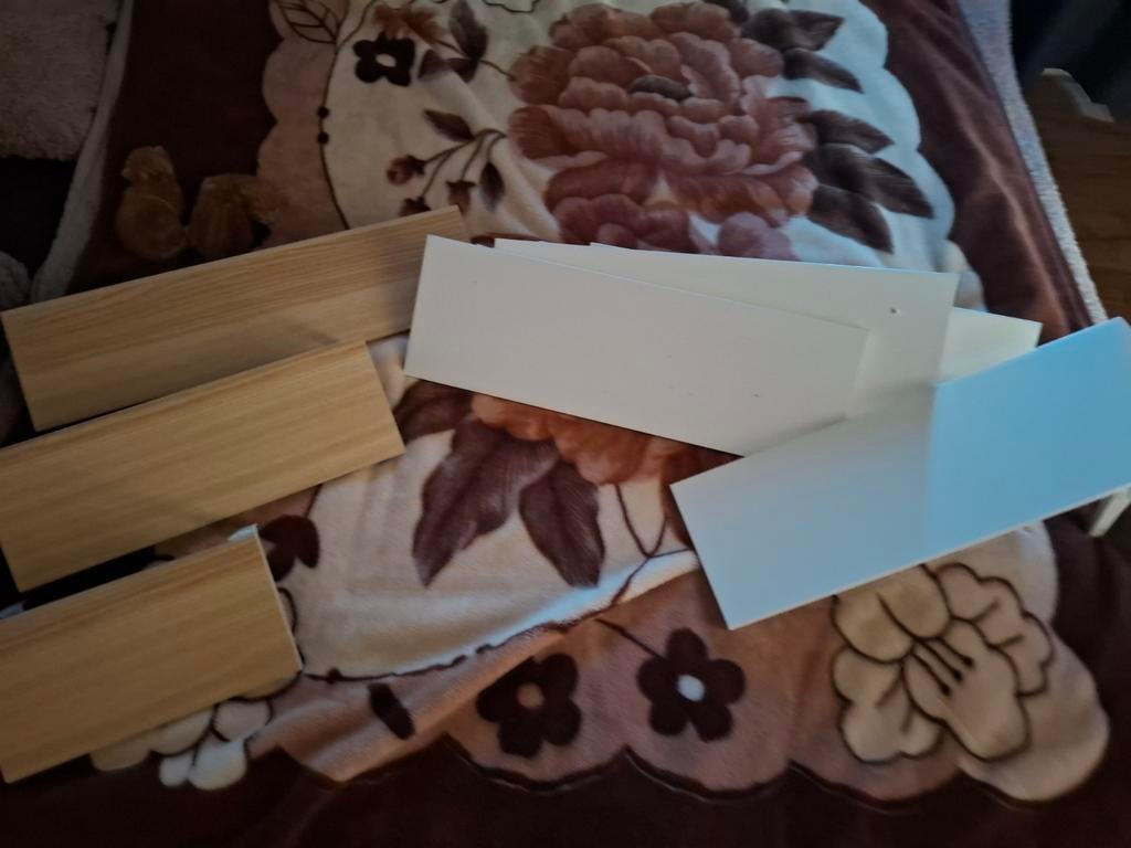 Wandplanken met beugels - prima staat, Ophalen of Verzenden, Gebruikt