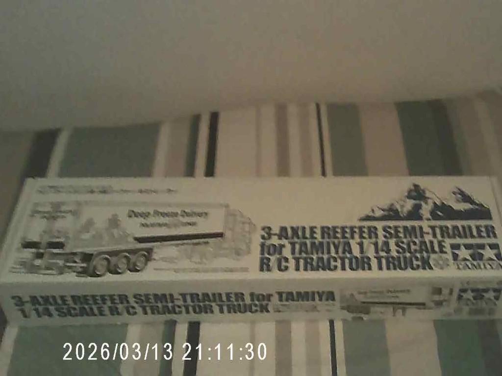 TAMIYA REEFER TRAILER, Hobby en Vrije tijd, Modelbouw | Radiografisch | Auto's, Ophalen, Nieuw, Schaal 1:14, Onderdeel