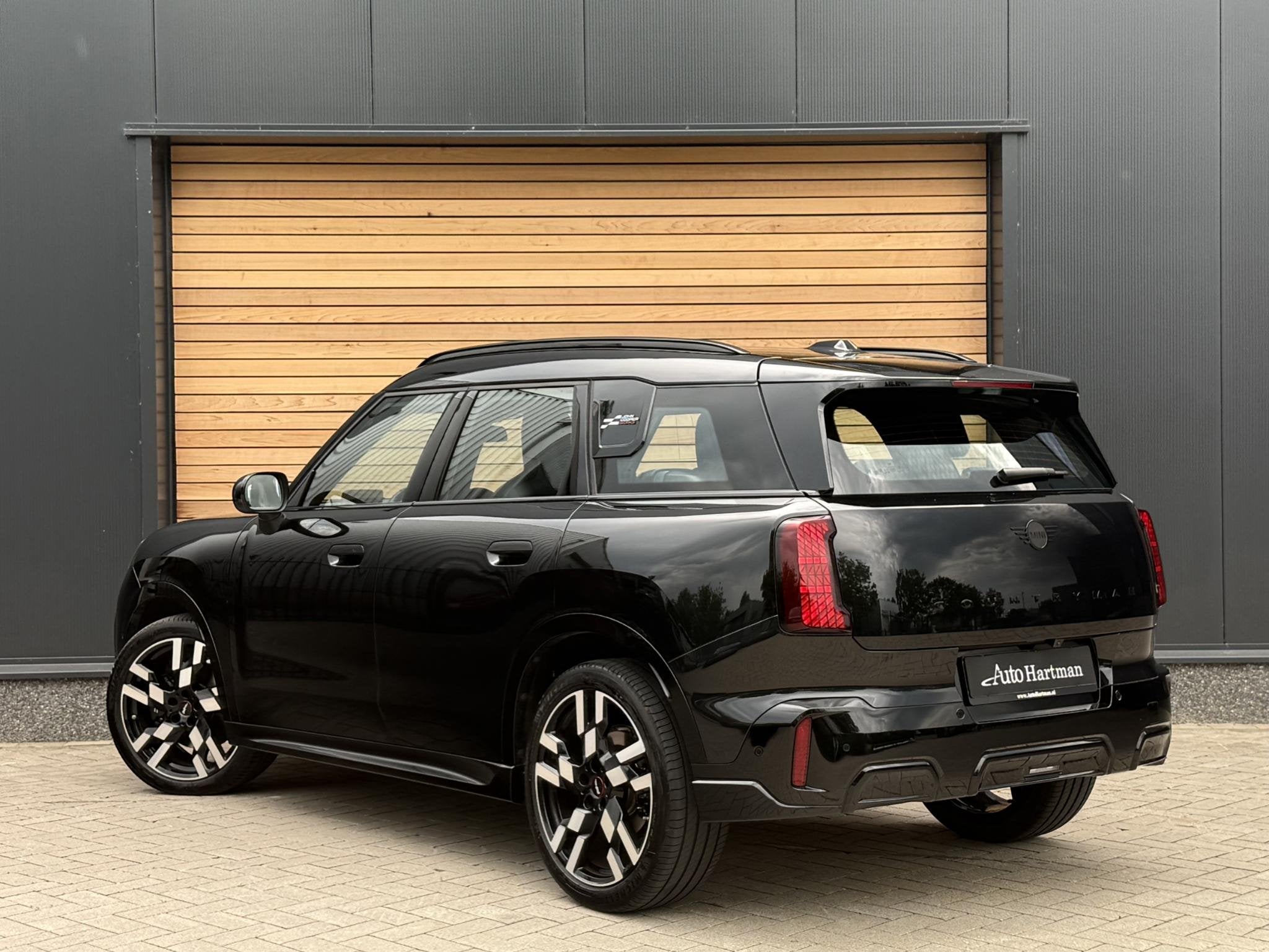 MINI Countryman 1.5 C John Cooper Works XL HEADUP-DISPLAY|KE, Auto's, Mini, Gebruikt, Leder en Stof, Zwart, Bedrijf
