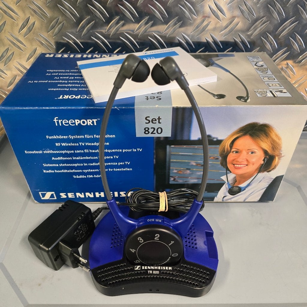 Sennheiser FreePort Set 820 RF Draadloze TV Hoofdtelefoon, Muziek en Instrumenten, Ophalen, Nieuw, Overige typen, Draadloos
