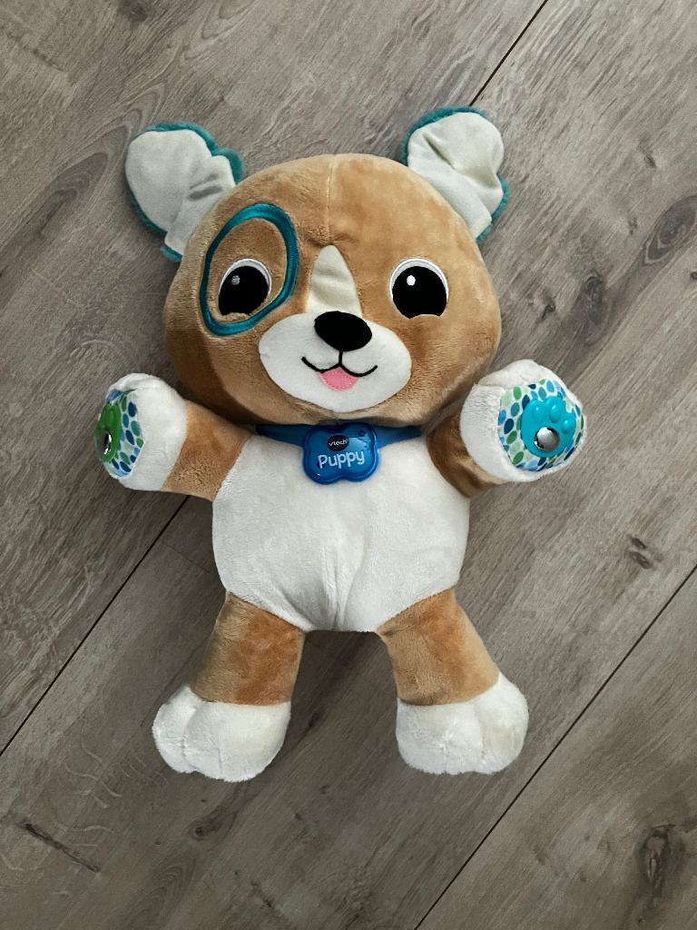 Vtech mijn interactieve knuffelpuppy, Ophalen of Verzenden, Zo goed als nieuw