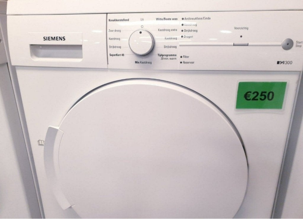 condens droger Siemens 7kg️️️ IQ300 ️️INC GARANTIE, Ophalen, 6 tot 8 kg, Anti-kreukfase, Zo goed als nieuw
