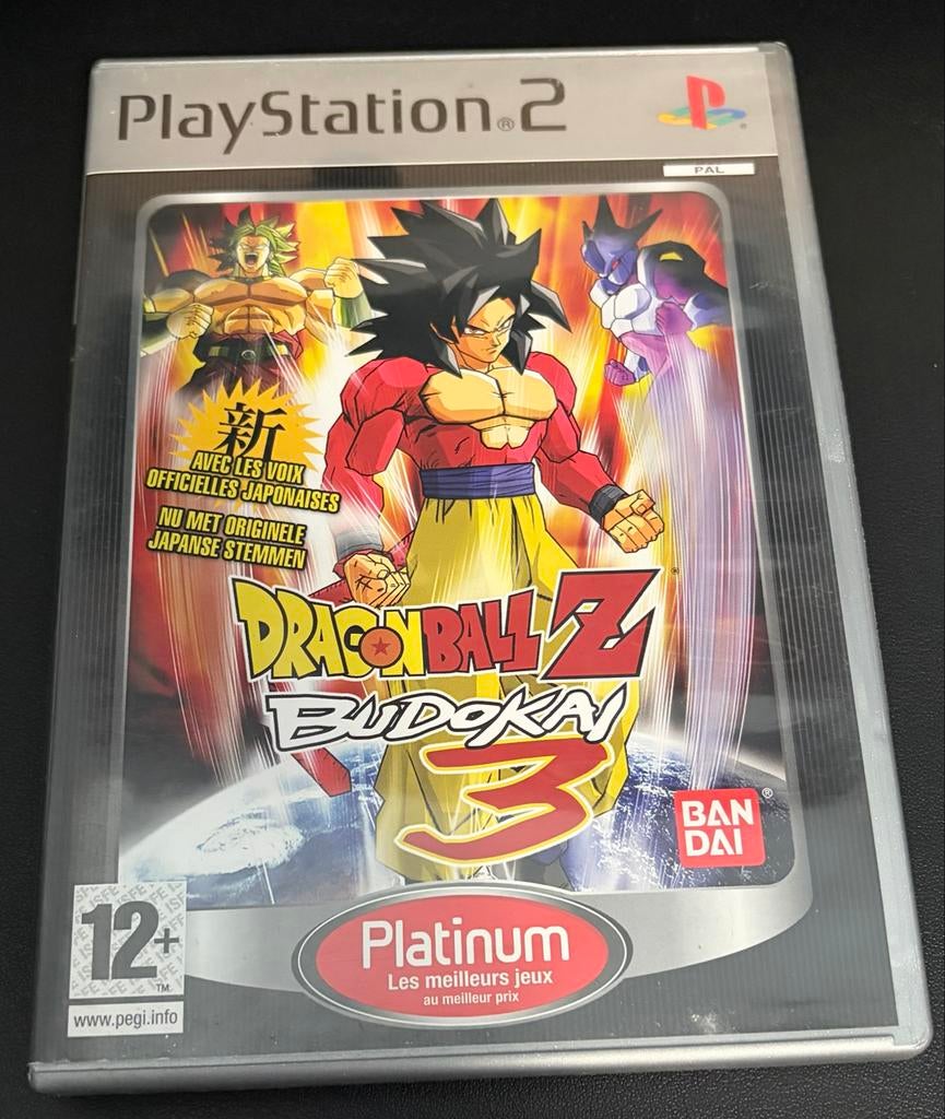 Dragon Ball Z Budokai 3 Platinum - PlayStation 2 - Compleet, Spelcomputers en Games, Games | Sony PlayStation 2, Gebruikt, Vechten