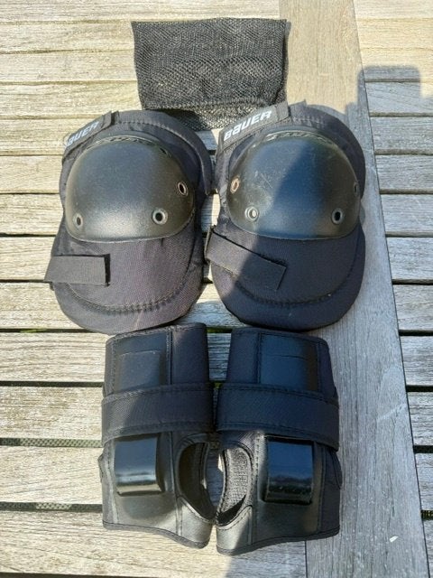 Set bescherming voor skates Heren (Bauer), Bauer, Heren, Ophalen of Verzenden, Zo goed als nieuw