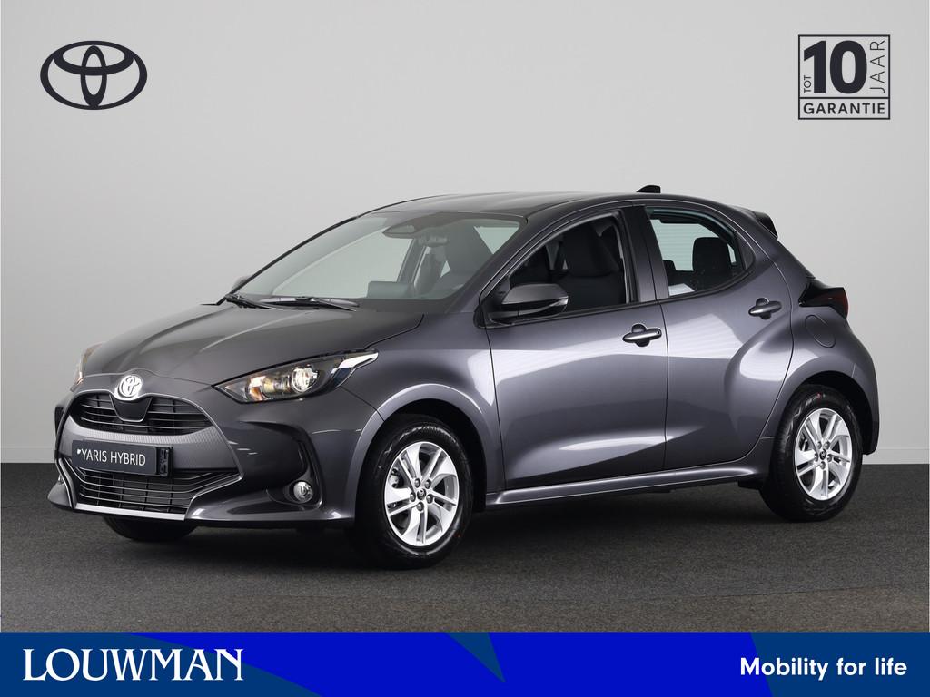 Toyota Yaris 1.5 Hybrid 115 Active Modeljaar 2025 | NIEUW &, Auto's, Toyota, 12 maanden, Stof, Zwart, 116 pk