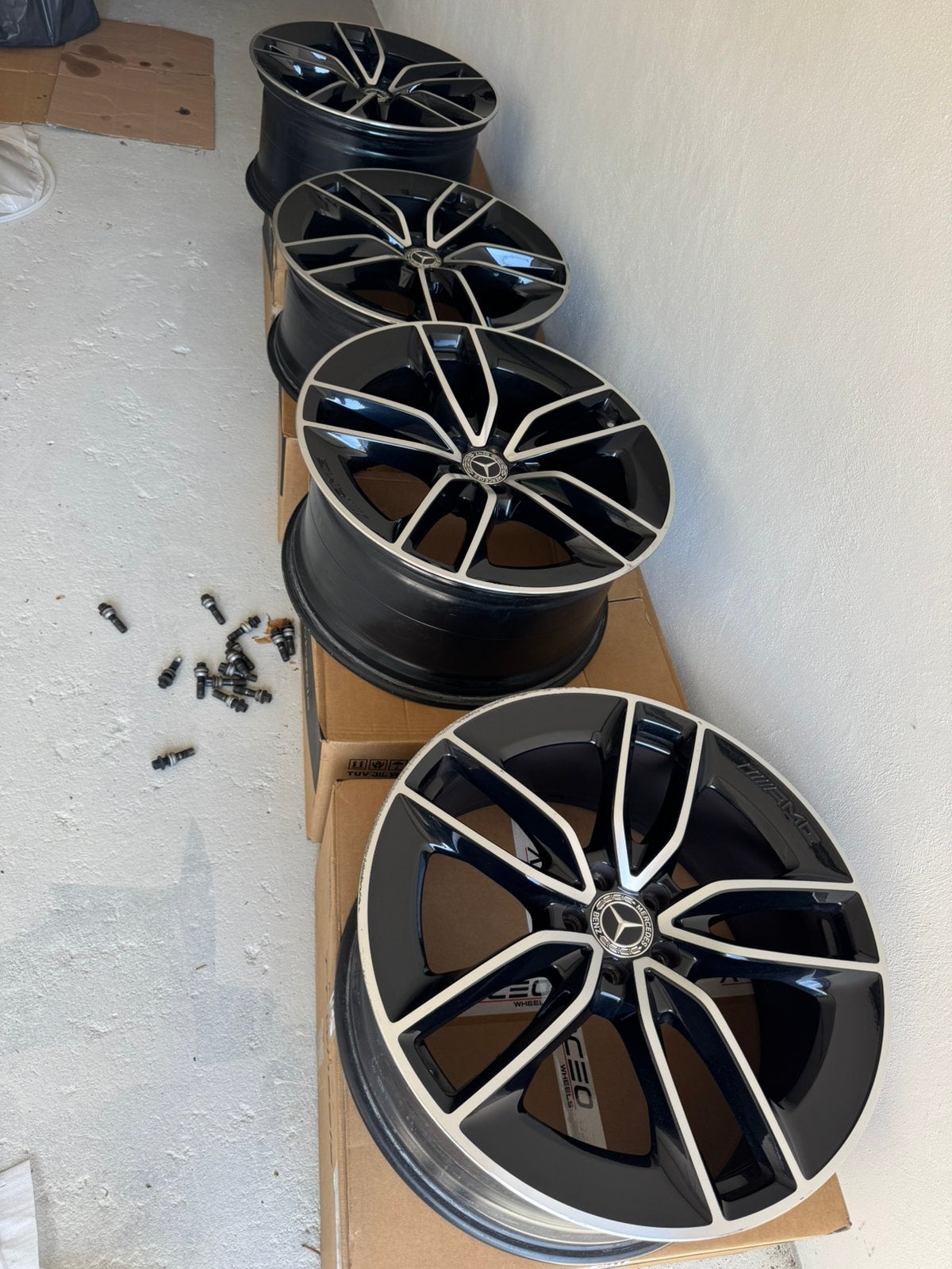 GLE / GLS AMG 22 inch velgen W167, Ophalen