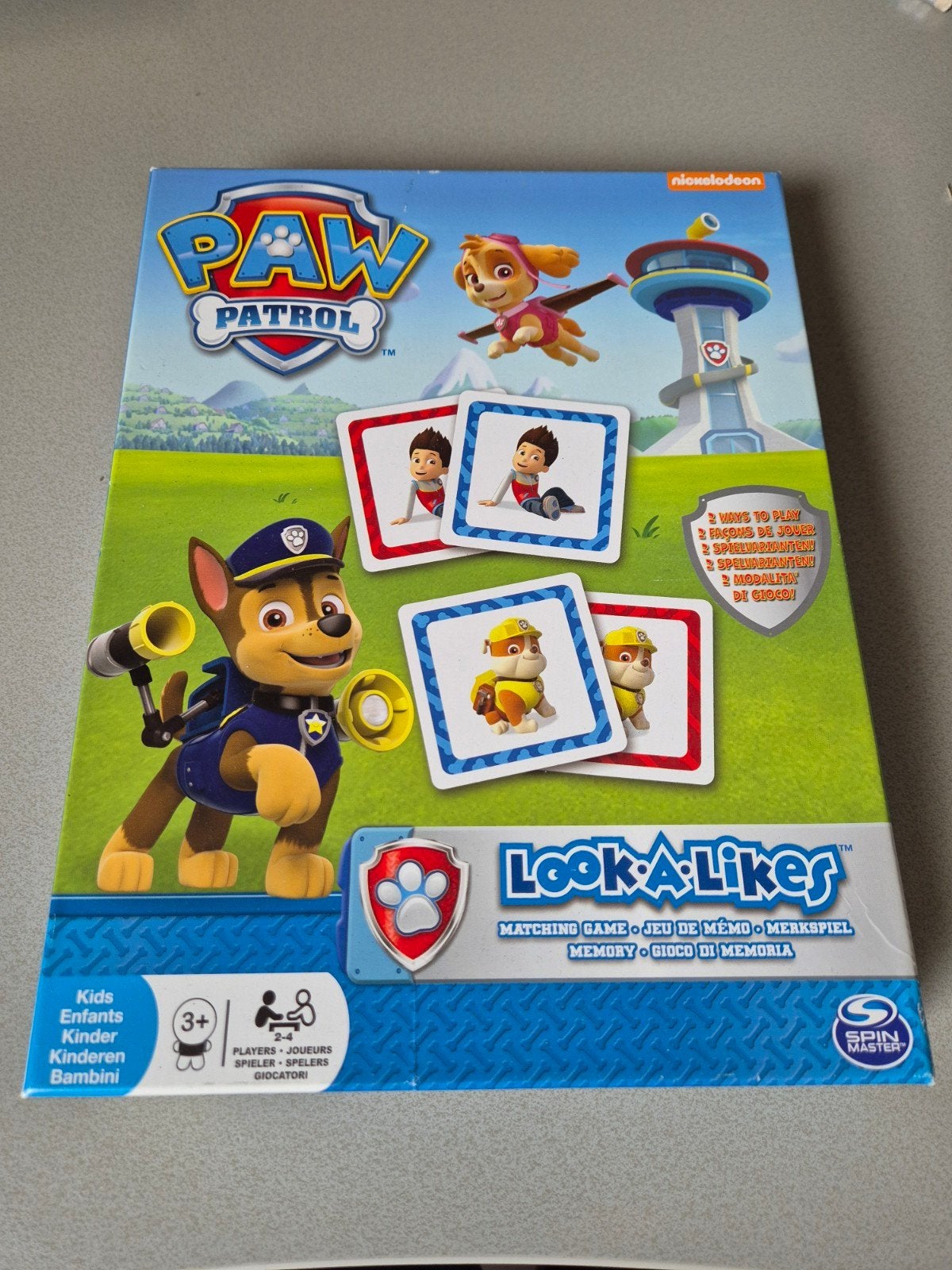 Paw Patrol memory, Kinderen en Baby's, Speelgoed | Educatief en Creatief, Ophalen of Verzenden