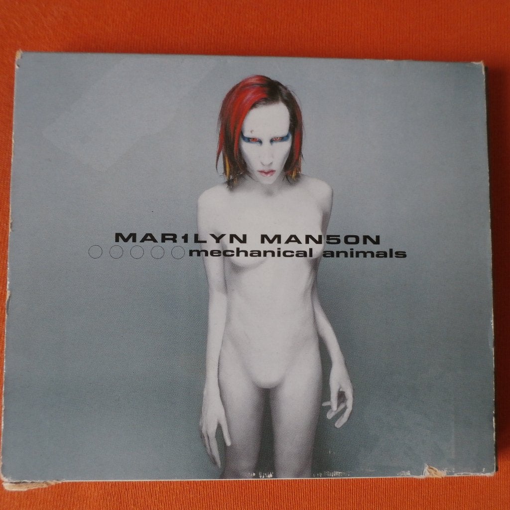 Marilyn Manson - Mechanical Animals (1998) - gebruikt - 3,00, Gebruikt, Pop, Ophalen of Verzenden, Inclusief boekje