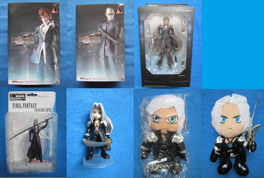 Final Fantasy 7 VII figuur Sephiroth, Rude, Reno, Kadaj, Ophalen of Verzenden, Nieuw