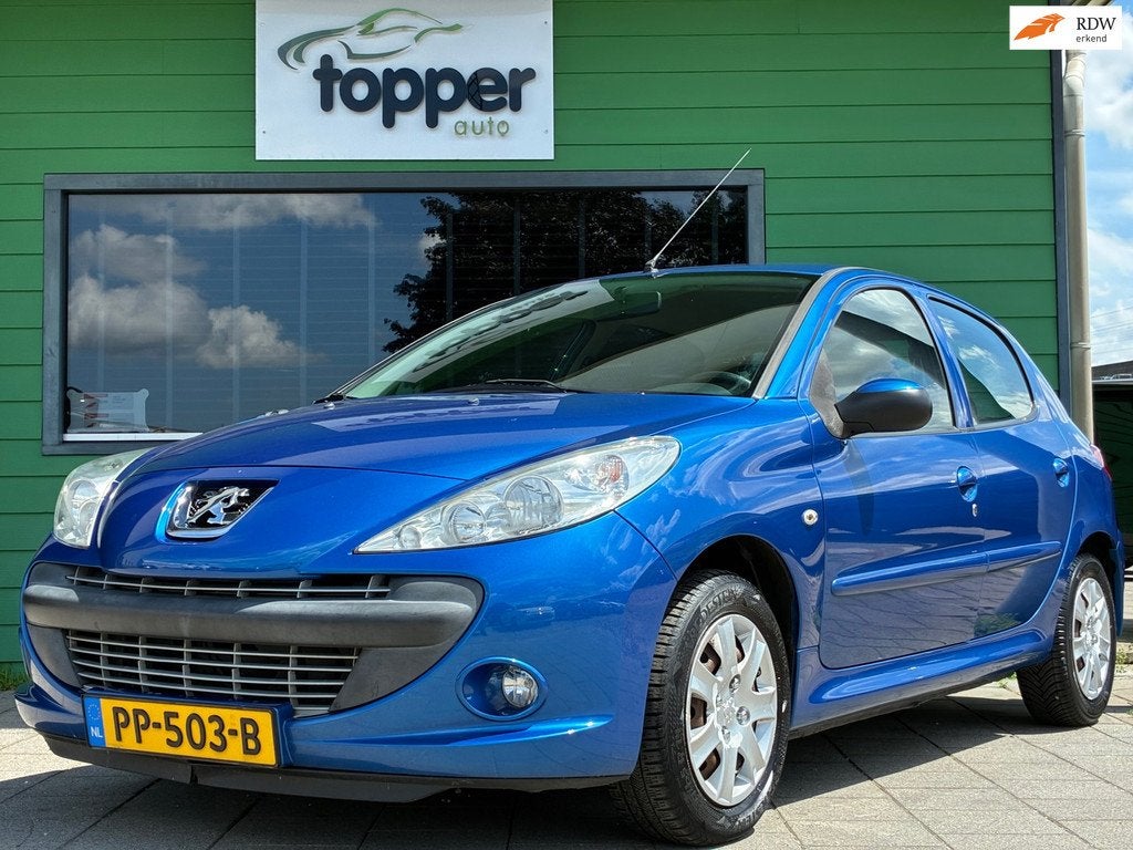 Peugeot 206 + 1.4 XS|2e Eigenaar|Airco|CruiseControl|Trekhaa, Auto's, Peugeot, 31 €/maand, 4 cilinders, Blauw, Bedrijf
