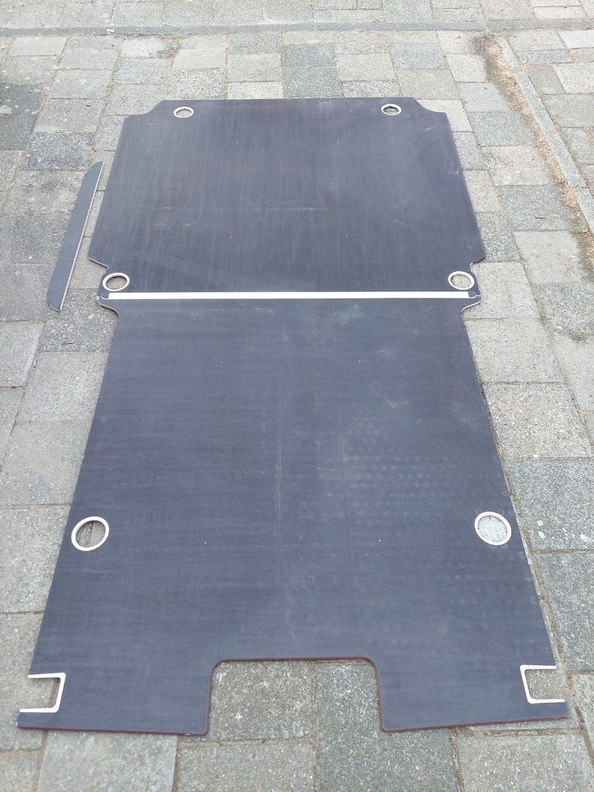 2-delige houten betonplex laadvloer L3 Vivaro,Expert,Proace, Auto diversen, Auto-accessoires, Ophalen, Zo goed als nieuw