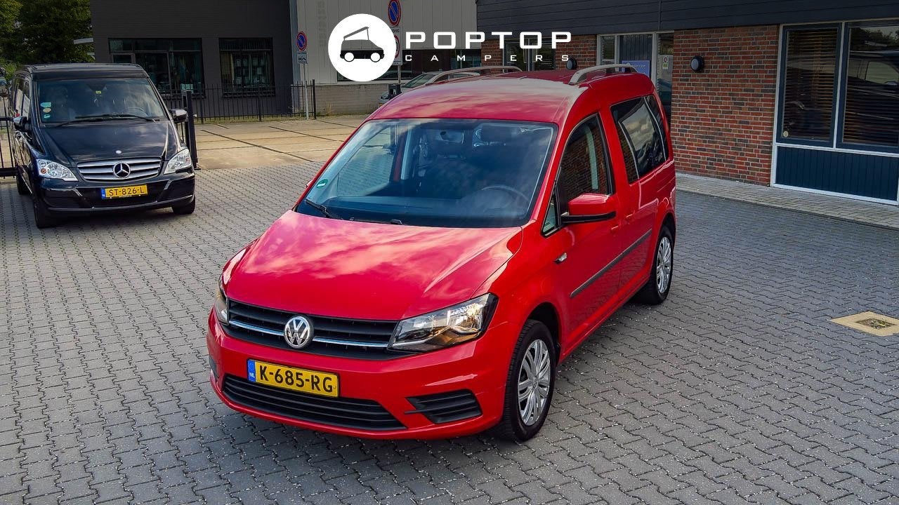 Volkswagen Caddy 1.4 TSI Trendline Mini camper, Caravans en Kamperen, ESP-stabiliteitscontrole, Volkswagen, Bedrijf, Handgeschakeld
