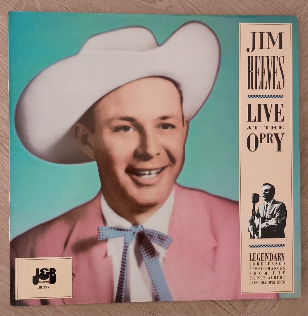 Vinyl LP Jim Reeves - Live at the Opry, LP, Ophalen of Verzenden, Zo goed als nieuw, 12 inch