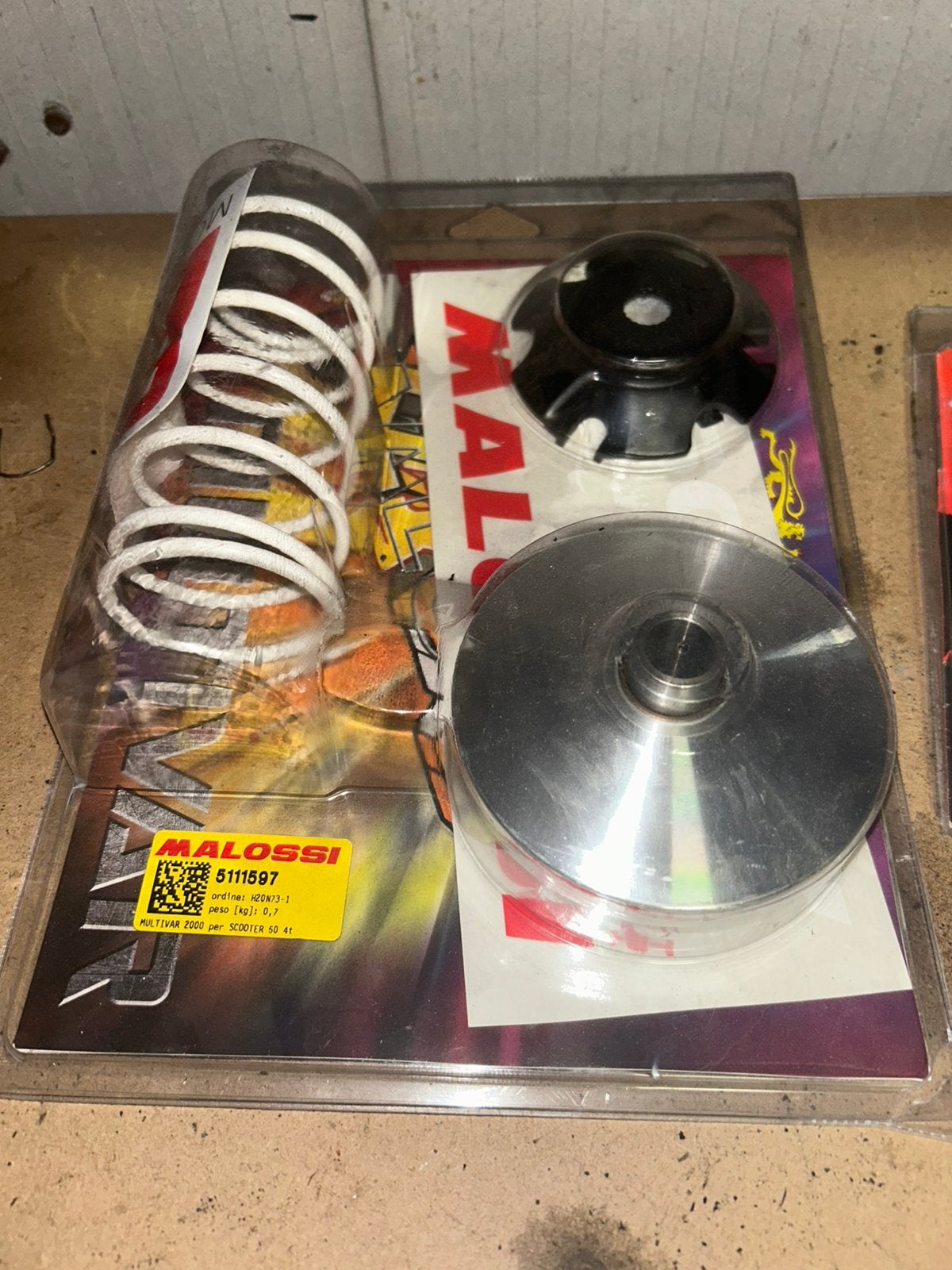 Malossi vario piaggio/vespa zip 4t, Ophalen, Overige typen, Piaggio