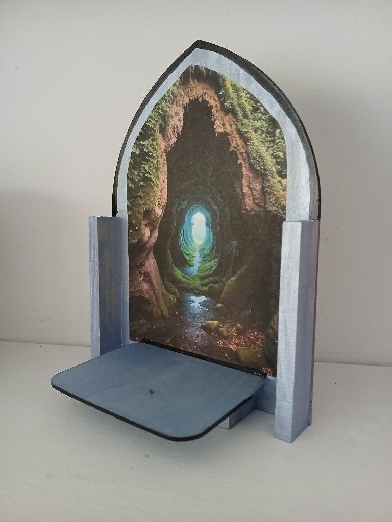 huis altaar, Hout, Meerkleurig, Overige stijlen, Nieuw