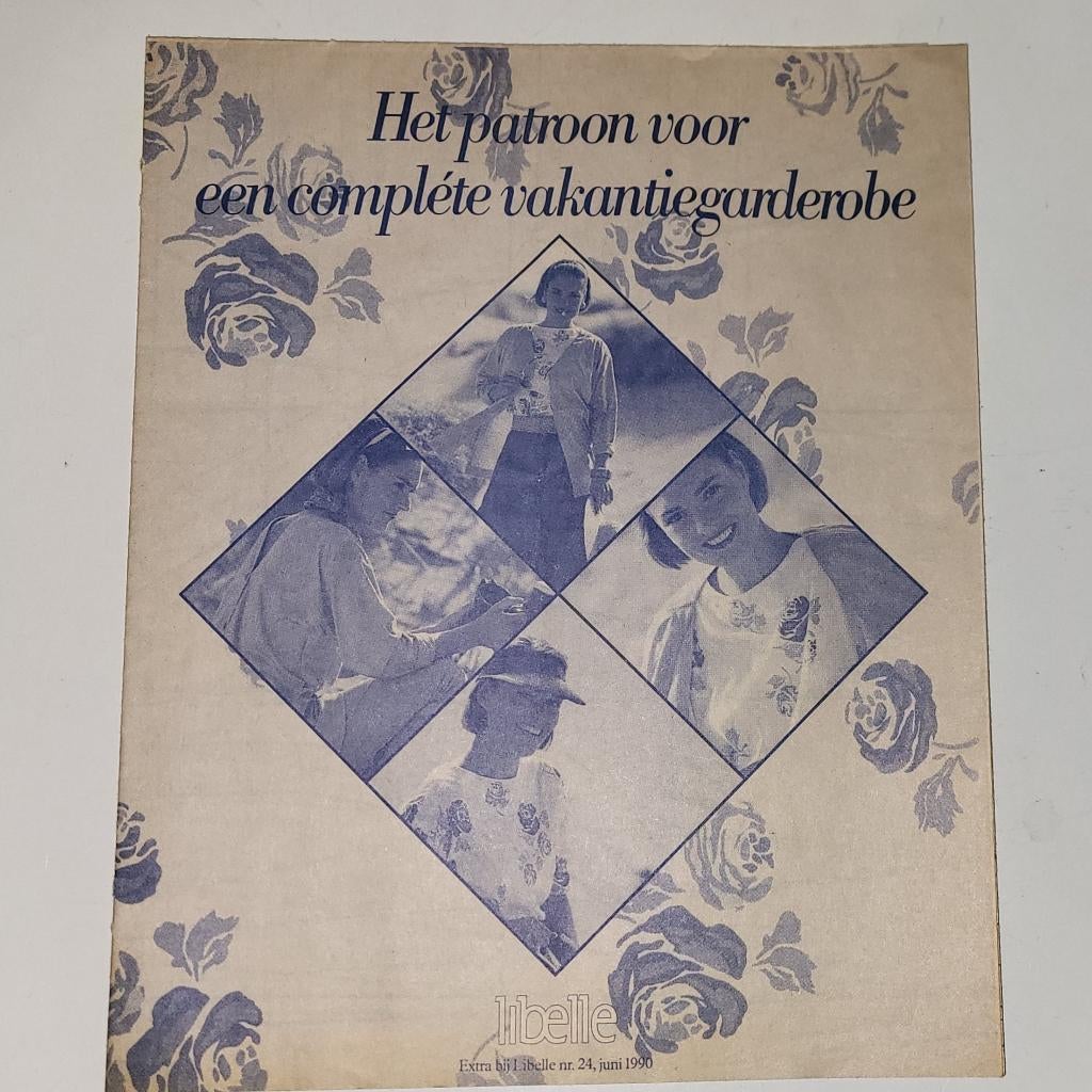 libelle 1990 het patroon Vintage Retro Hobby boeken breien, Boeken, Hobby en Vrije tijd, Zo goed als nieuw, Breien en Haken, Ophalen of Verzenden