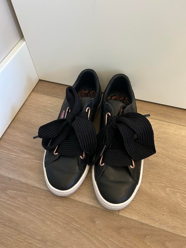 Puma schoenen maat 39, Ophalen of Verzenden, Gedragen, Zwart, Sneakers of Gympen