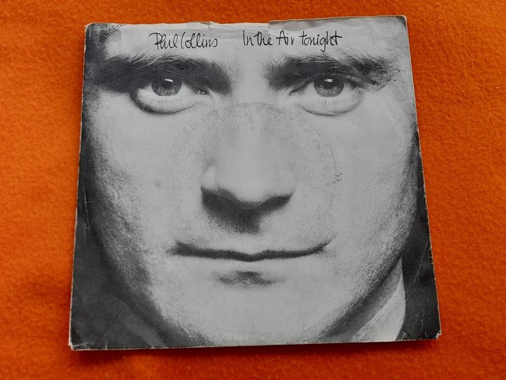 Phil Collins - In The Air Tonight (1981), Gebruikt, Originele persing, 7 inch, Ophalen of Verzenden