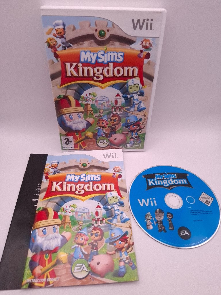 my sims kingdom wii, 1 speler, Ophalen of Verzenden, Zo goed als nieuw, Vanaf 3 jaar