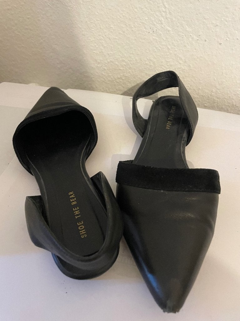 schoen, Ophalen, Schoenen met lage hakken, Zwart, Zo goed als nieuw