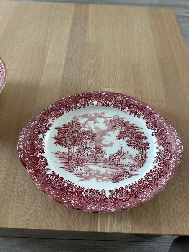 Vintage W.H. Grindley & Co. Ltd. Country Style schaal, Ophalen