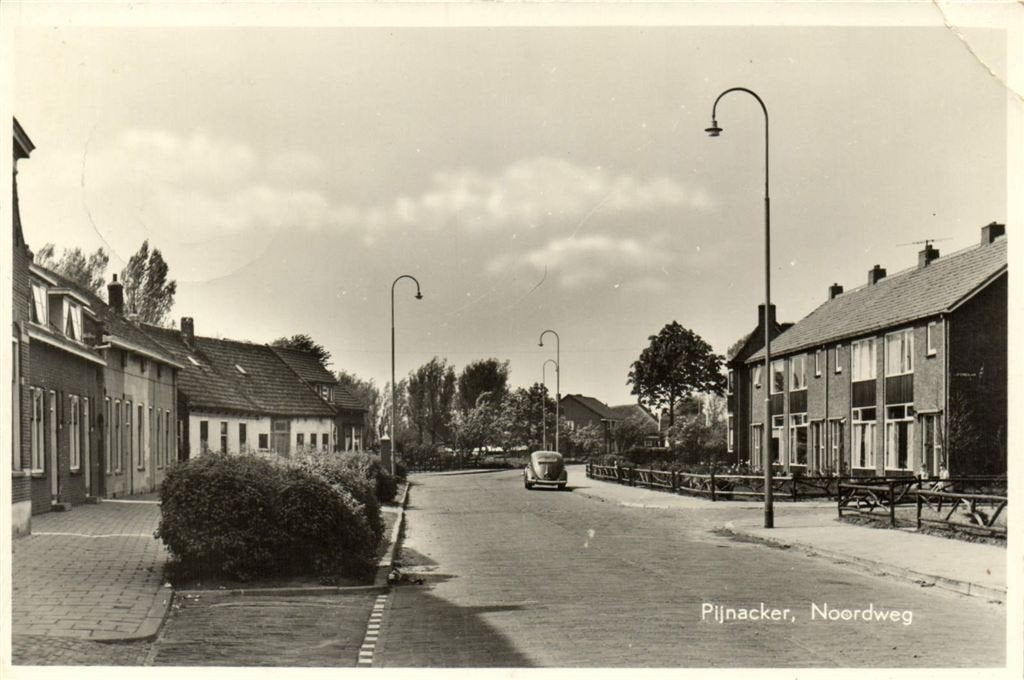 Pijnacker, Noordweg - VW-kever - 1962 gelopen, Verzenden, 1960 tot 1980, Gelopen, Noord-Brabant