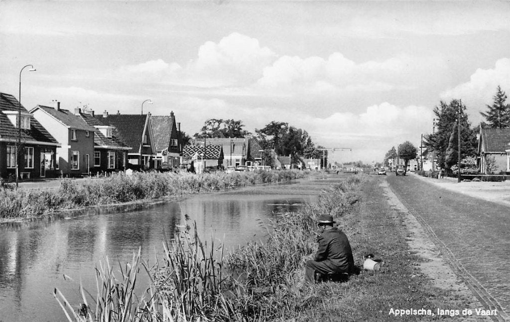 703-037-021 Appelscha Langs De Vaart, Ophalen of Verzenden, Voor 1920, Friesland