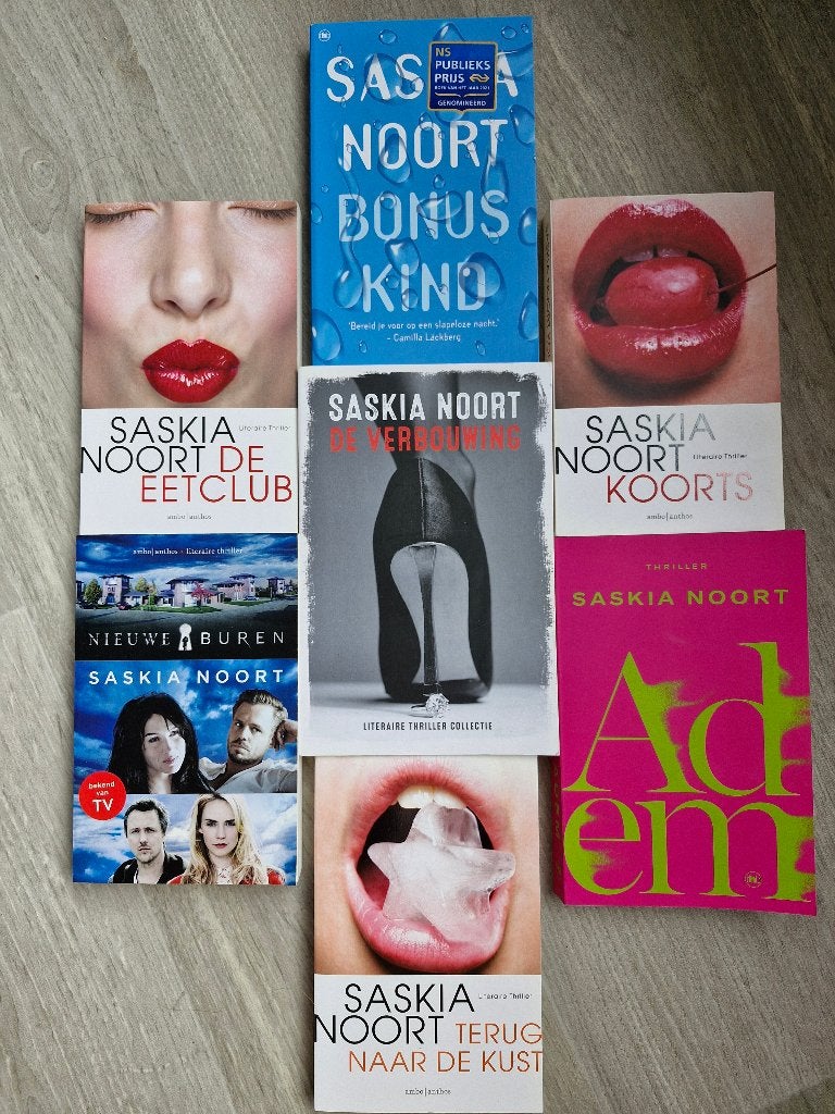 7 boeken van Saskia Noort, Boeken, Ophalen of Verzenden, Zo goed als nieuw, Saskia Noort, Nederland