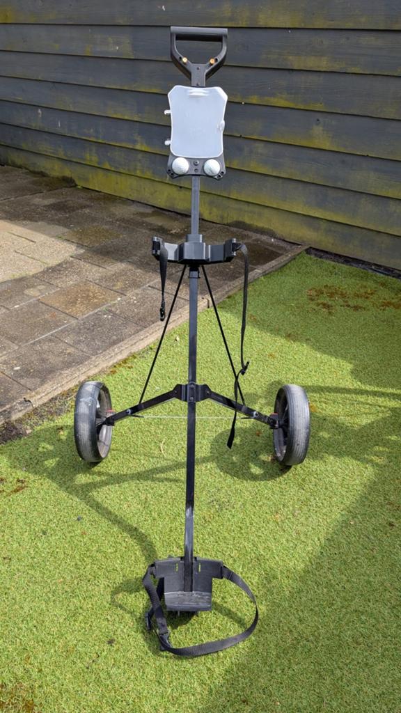 Golf trolley - 2 wielen, Ophalen, Gebruikt, Golfkar, Overige merken