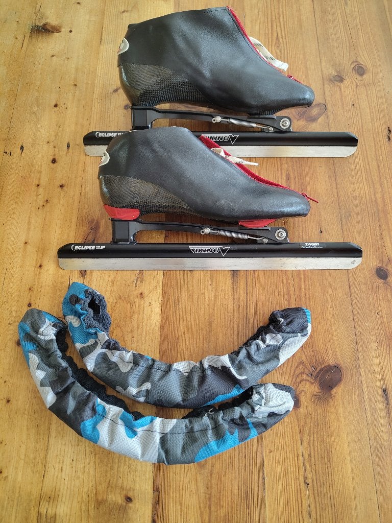 Klapschaats: Groothuis schoen met Viking onderstel, Sport en Fitness, Schaatsen, Ophalen of Verzenden, Zo goed als nieuw, Noren