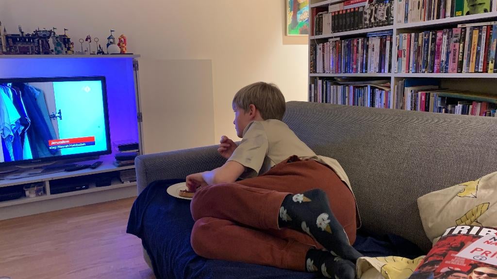 Philips 40" tv met ambilight, Ophalen, Philips, Gebruikt, 50 Hz