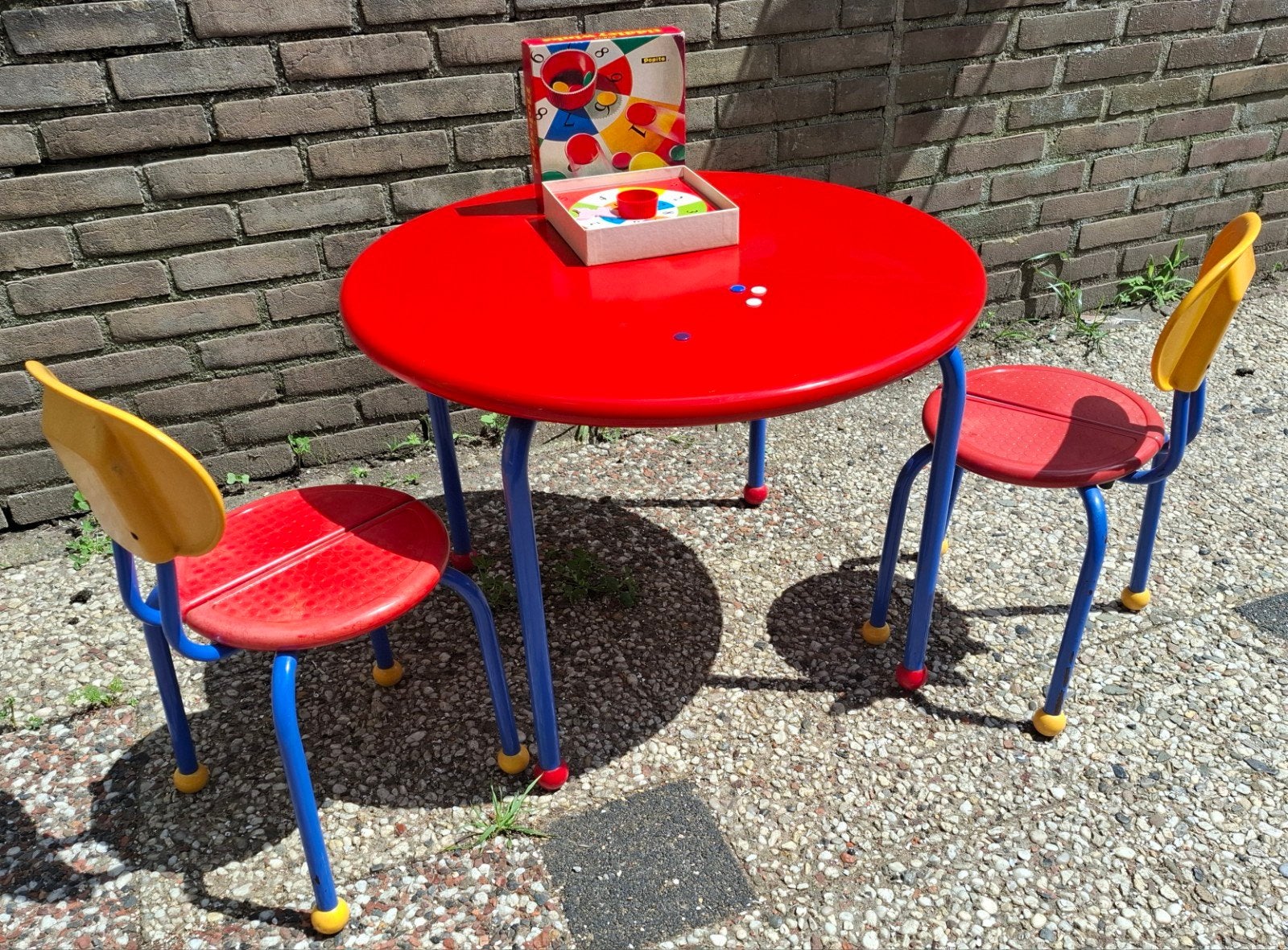 IKEA. Kindermeubel.  "PUZZEL". Design Knut & Marianne Hagber, Ophalen, Zo goed als nieuw, Tafel(s) en Stoel(en)