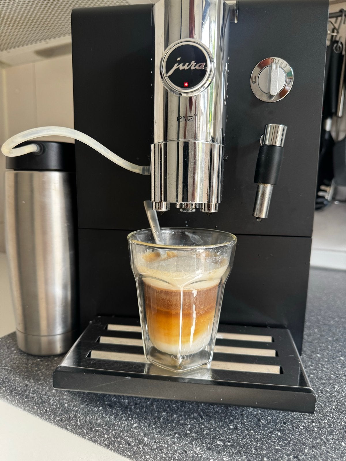 Jura ENA 9 One Touch koffiemachine, Ophalen, Gebruikt, Koffiemachine, Koffiebonen