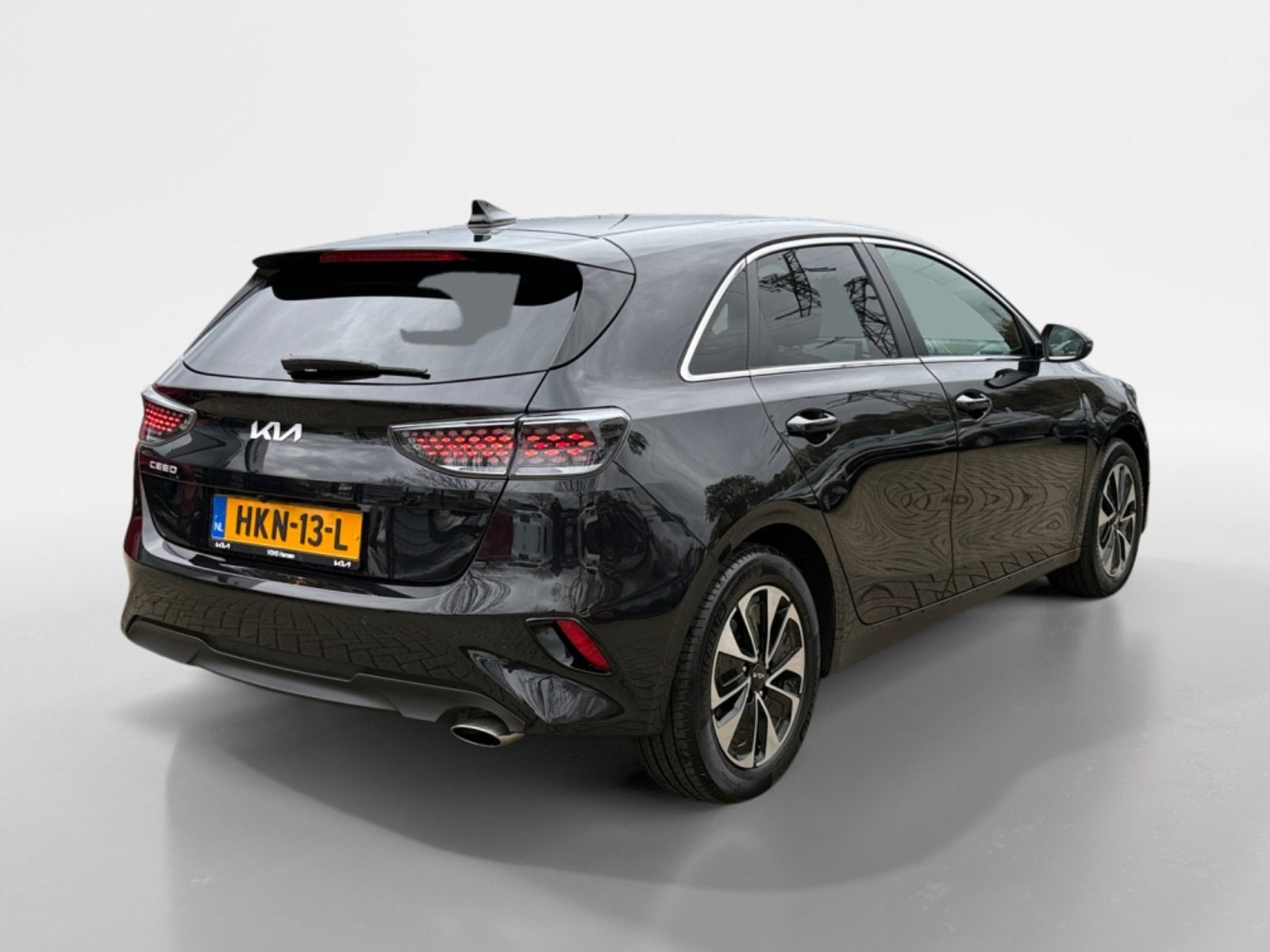 Kia Ceed 1.0 T-GDi Design Edition I JBL I Half-leder I Navi, Auto's, Kia, Gebruikt, Euro 6, Leder en Stof, Zwart