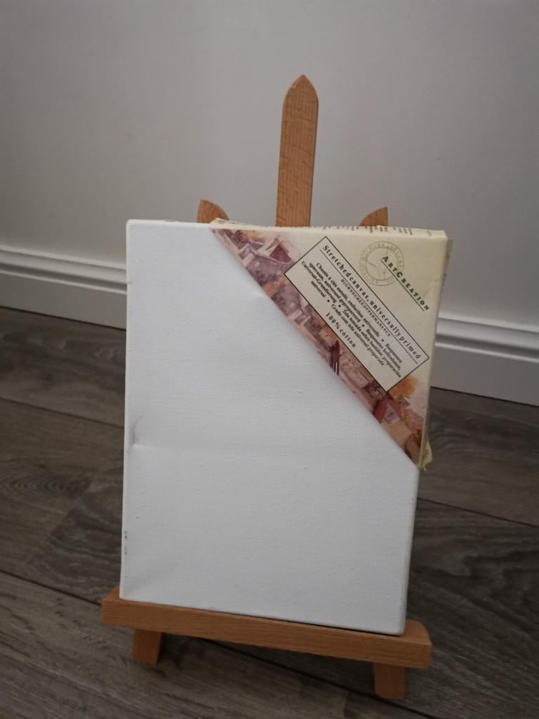 Schildersezel met doek, Hobby en Vrije tijd, Schilderen, Ophalen of Verzenden, Nieuw, Ezel