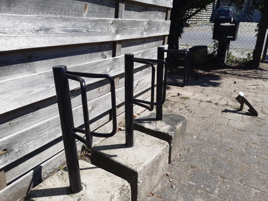 Fietsbeugels, Ophalen, Zo goed als nieuw