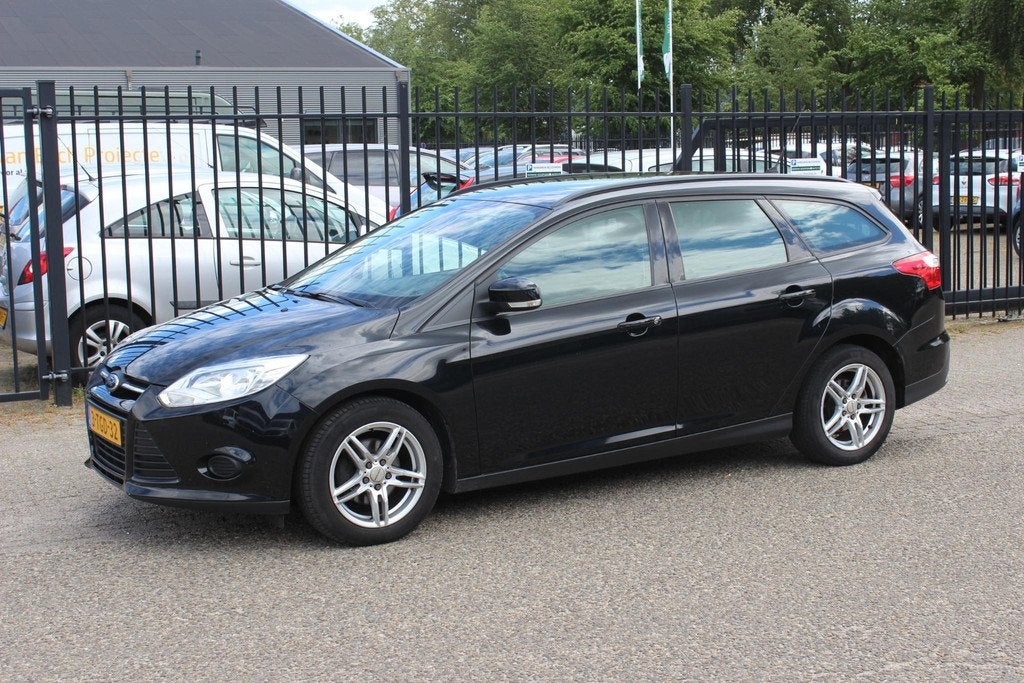 Ford Focus Wagon 1.6 TDCI ECOnetic Lease Titanium, Auto's, Euro 5, Stof, Gebruikt, 4 cilinders