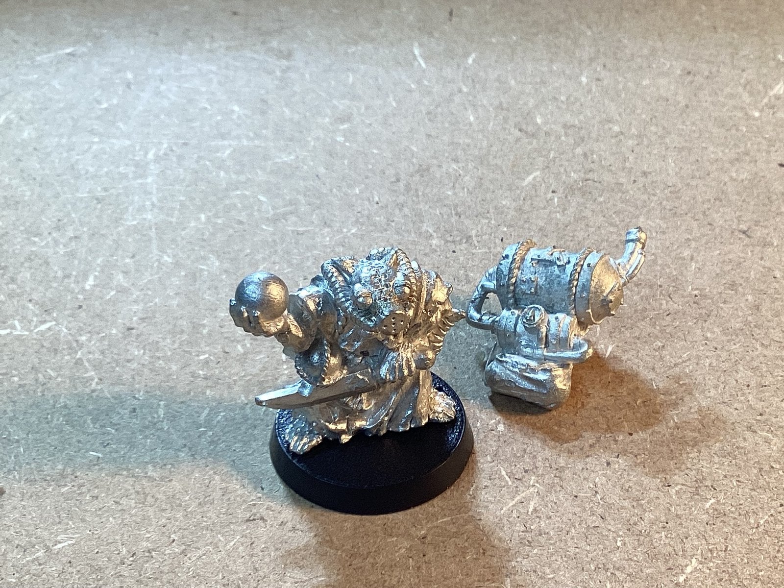 1x Skaven; Poison Wind Globadier v1 (#1) [1993], Ophalen of Verzenden, Zo goed als nieuw, Warhammer, Figuurtje(s)