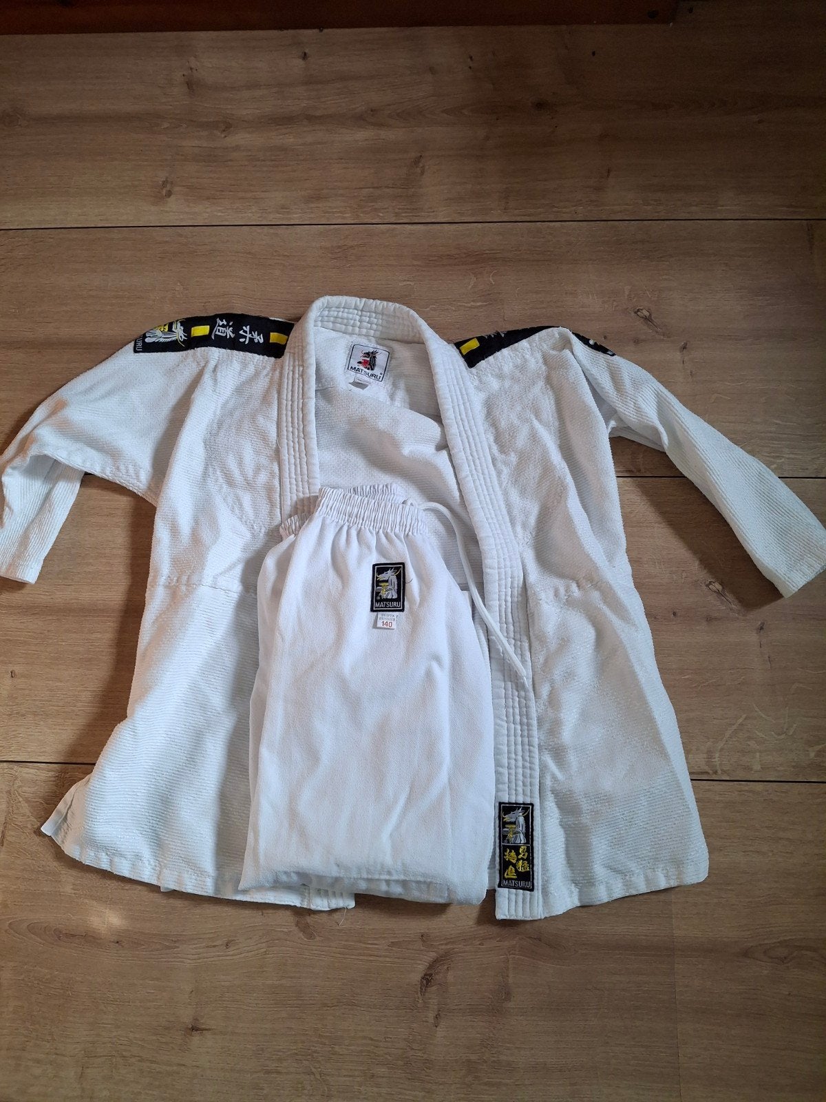 Matsuru judopak maat 140, Maat XS of kleiner, Ophalen, Gebruikt, Judo