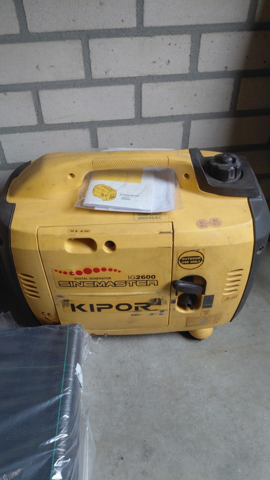 Kipor IG2600 aggregaat te koop, Ophalen, Gebruikt