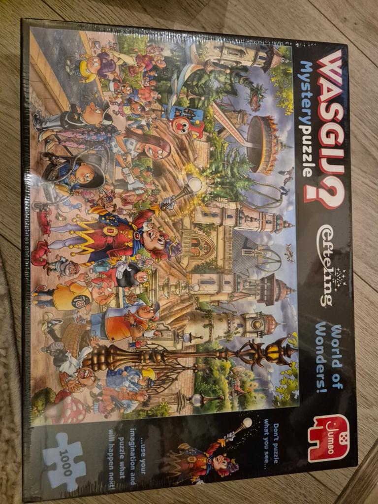 Efteling puzzel 1000 stukjes, Hobby en Vrije tijd, Denksport en Puzzels, Ophalen, 500 t/m 1500 stukjes, Nieuw, Legpuzzel