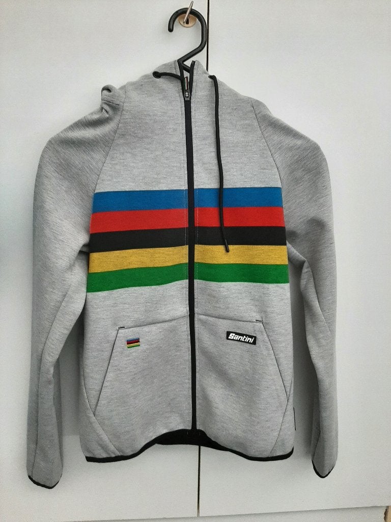UCI hoodie regenboog, Verzamelen, Sportartikelen en Voetbal, Ophalen of Verzenden, Zo goed als nieuw, Overige sporten, Shirt