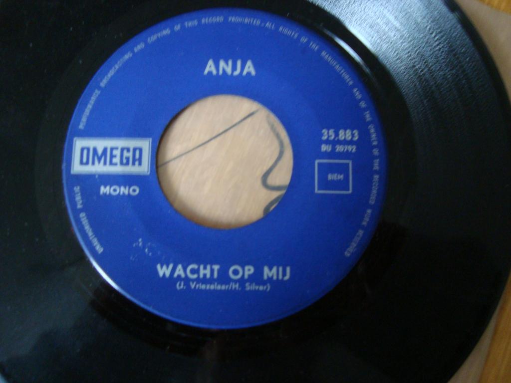 Anja - wacht op mij, Ophalen of Verzenden, Zo goed als nieuw, Nederlandstalig, Single