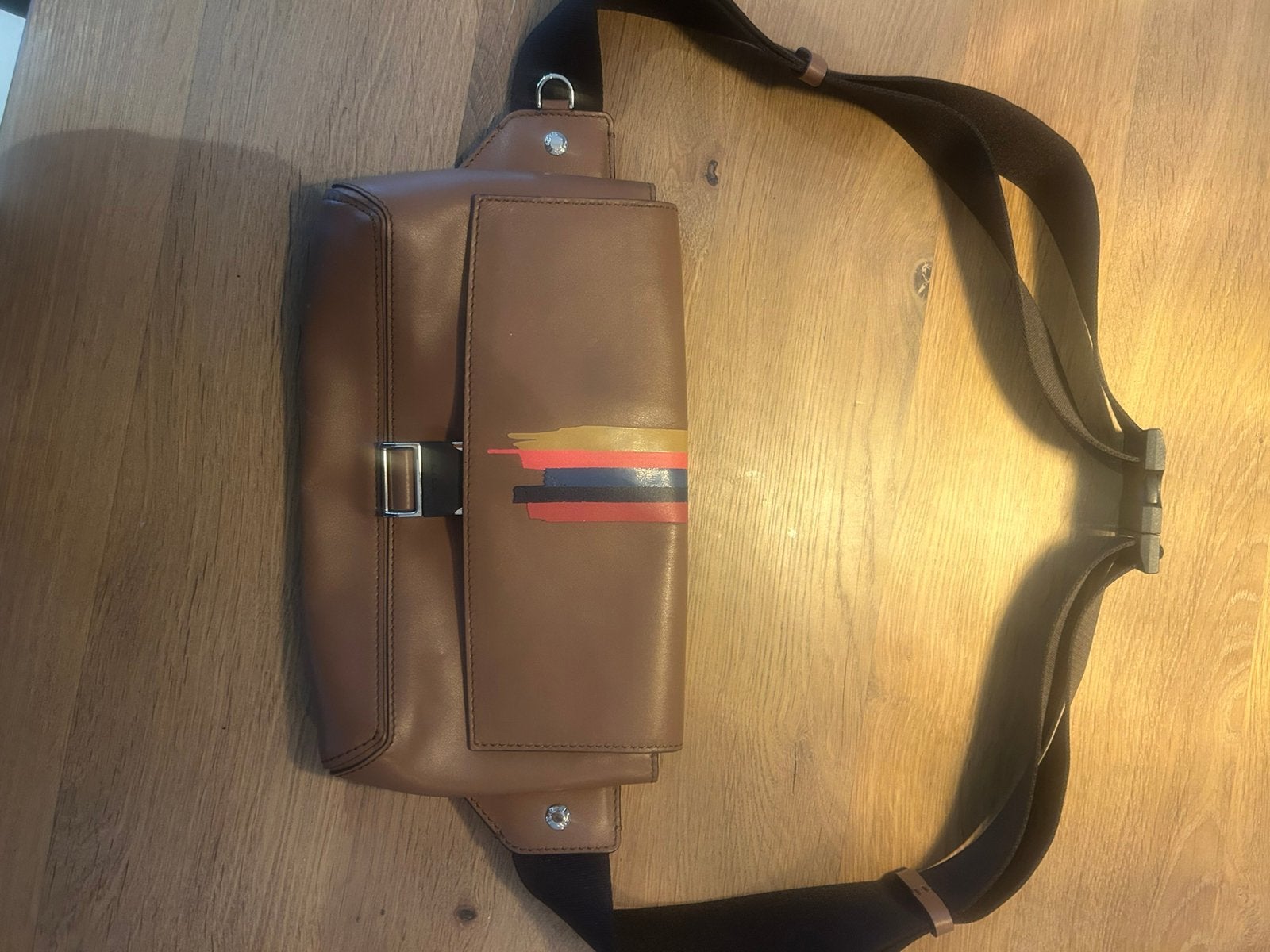 Tas van Paul Smith kleur bruin, Ophalen of Verzenden, Zo goed als nieuw, Bruin, Handtas