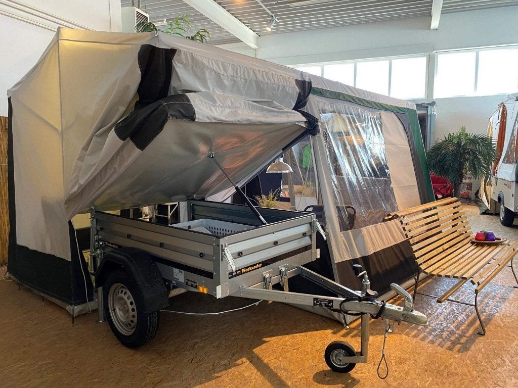 De keizer Weekender, Caravans en Kamperen, Vouwwagens, Keizer, tot en met 2, Blauw, Ophalen