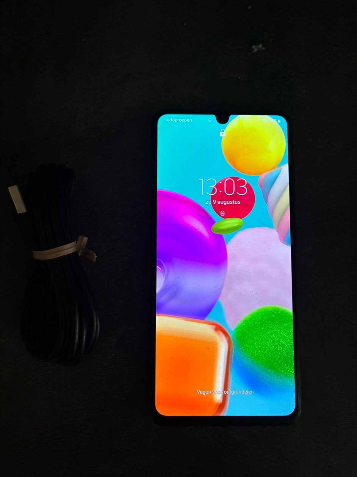 Samsung A41, Zwart, Touchscreen, Ophalen of Verzenden, Zo goed als nieuw