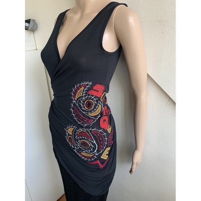 Save The Queen Top maat 36, Verzenden, Zwart, Save the Queen, Zo goed als nieuw
