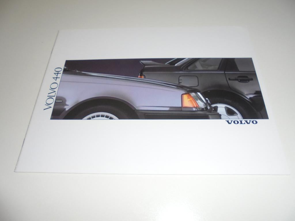 brochure Volvo 440 modellen 1989, Ophalen of Verzenden, Nieuw, Volvo