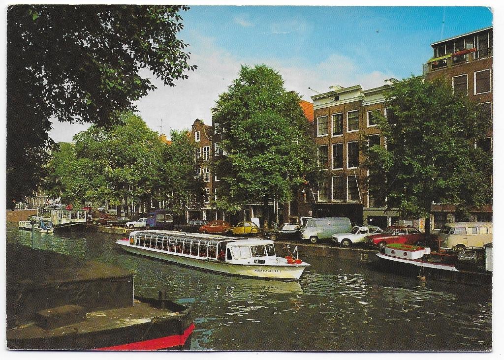 Amsterdam Anne Frank Huis Ongelopen Ansichtkaart ( B5339 ), Verzamelen, Verzenden, 1980 tot heden, Ongelopen, Noord-Holland